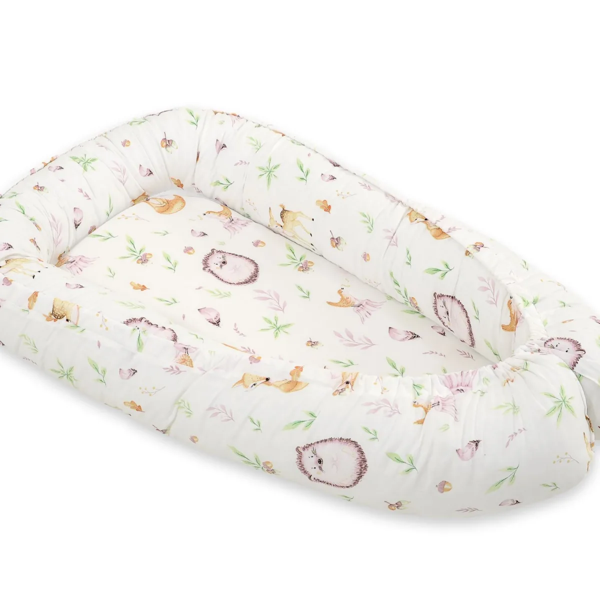 Dvipusis kūdikių kokonas „Premium Cocoon“ naujagimiams „BOBONO“, gyvūnėliai
