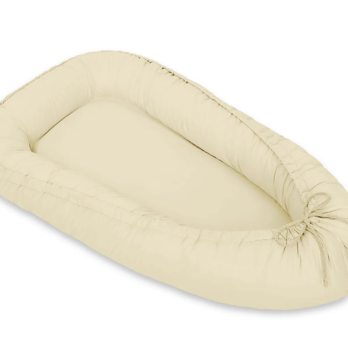 Dvipusis kūdikių kokonas „Premium Cocoon“ naujagimiams „MY SWEET BABY“, spalvos: rožinė, smėlio ir violetinė