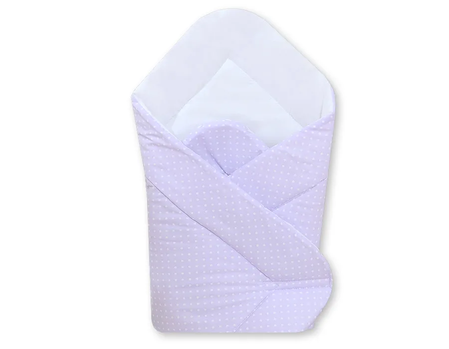Kūdikių lizdelis, taškeliai, spalvos: smėlio, violetinė ir žalia