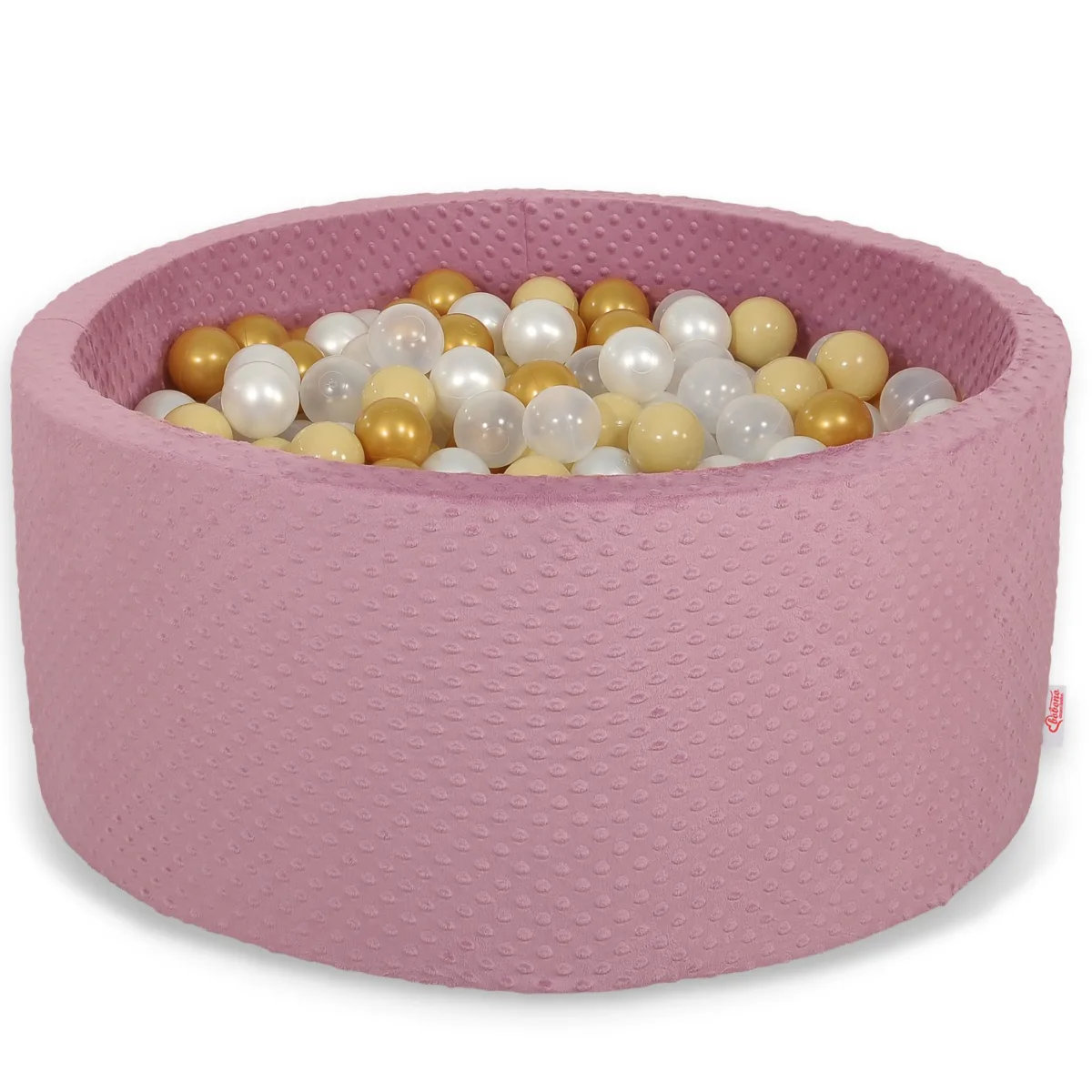 Kamuoliukų baseinas „minky“, aukštis 40 cm, su 200 vnt. kamuoliukų, spalvos: smėlio, violetinė ir žalia