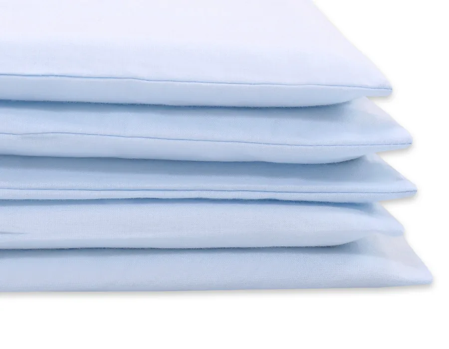 Medvilninės vaikiškos patalynės komplektas, 2 dalys: pagalvės užvalkalas 60x40 cm ir antklodės užvalkalas 135x100 cm, spalvos: balta, geltona ir kitos