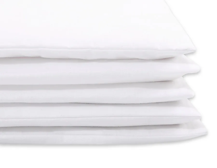 Medvilninės vaikiškos patalynės komplektas, 2 dalys: pagalvės užvalkalas 60x40 cm ir antklodės užvalkalas 135x100 cm, spalvos: balta, geltona ir kitos