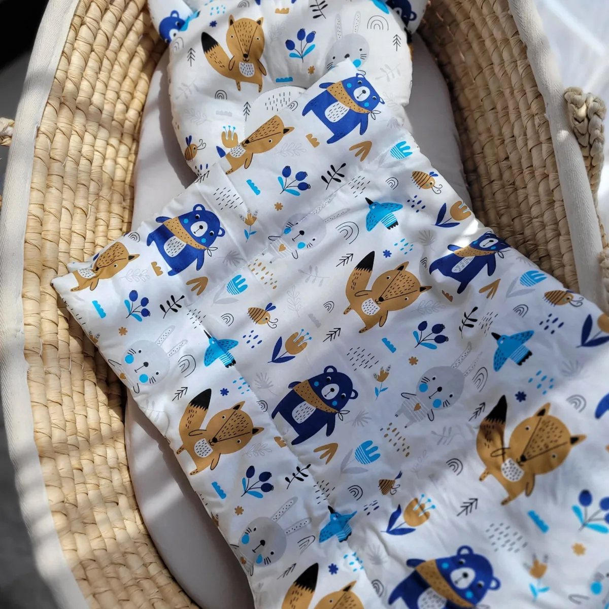 Antklodė su pagalve „Teddy“, 2 vnt. komplektas, meškiukai