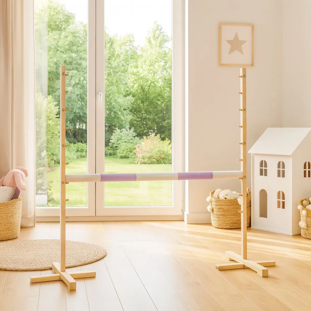 Kartelė šuoliams „Hobby Horse“ žirgui, šviesiai violetinė, 120 cm