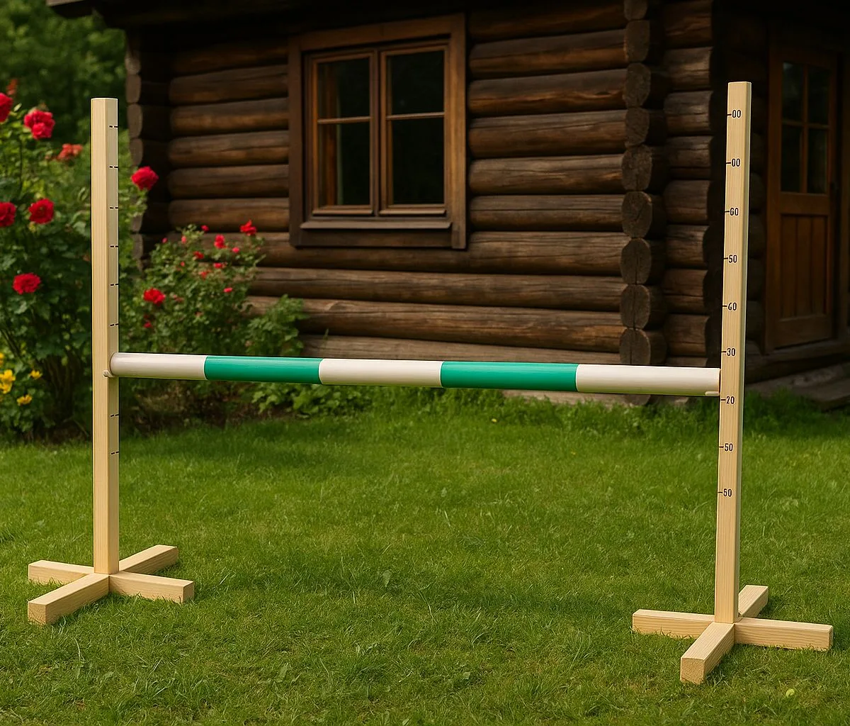 Kartelė šuoliams „Hobby Horse“ žirgui, mėtinė, 120 cm