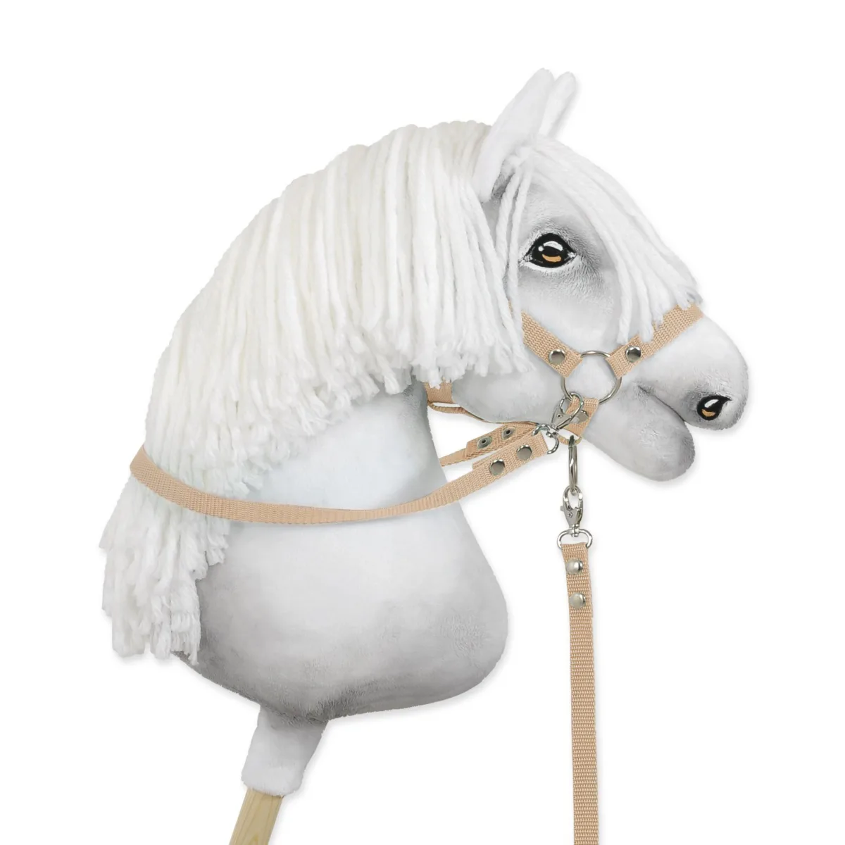 Vadelės „Hobby Horse“ žirgo apynasriui, spalvos: rožinė, ruda ir smėlio