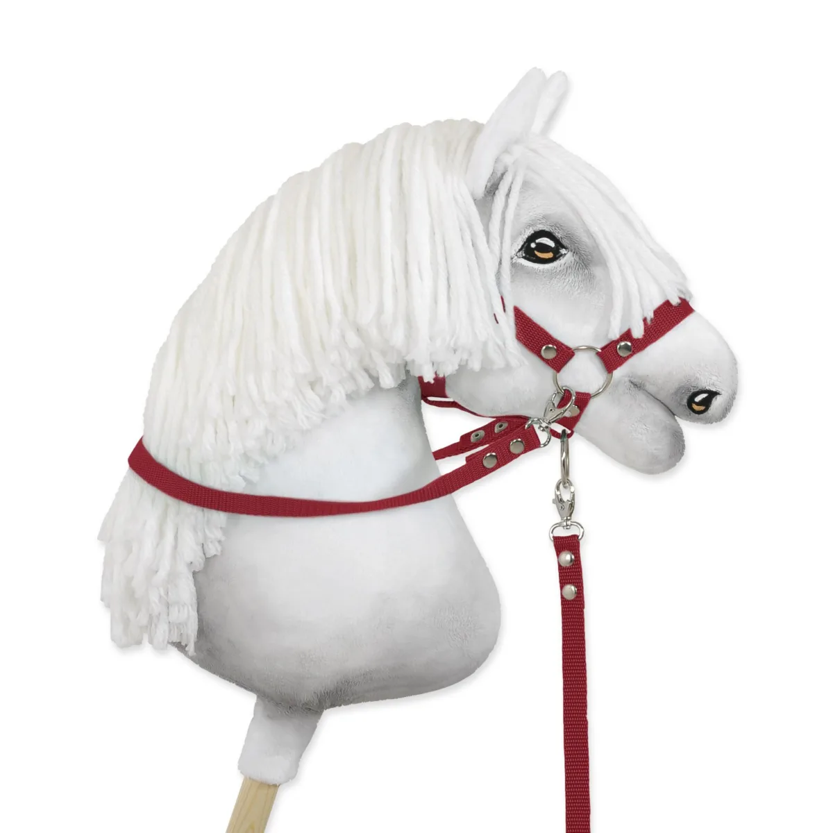 Vadelės „Hobby Horse“ žirgo apynasriui, spalvos: oranžinė, raudona ir rožinė