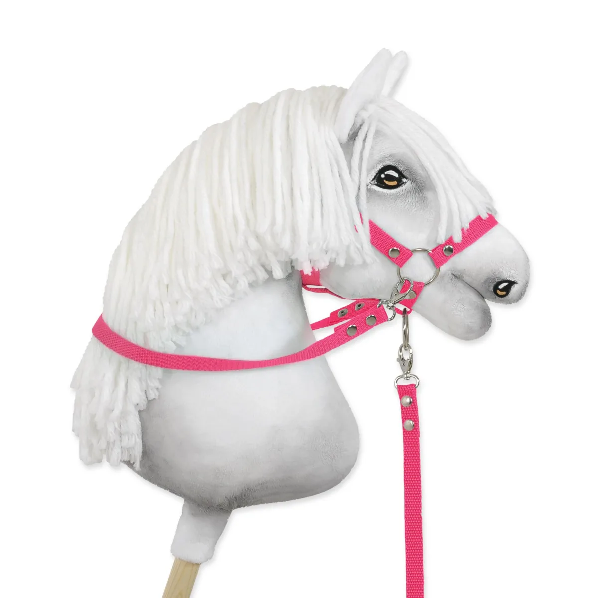 Vadelės „Hobby Horse“ žirgo apynasriui, spalvos: rožinė, ruda ir smėlio