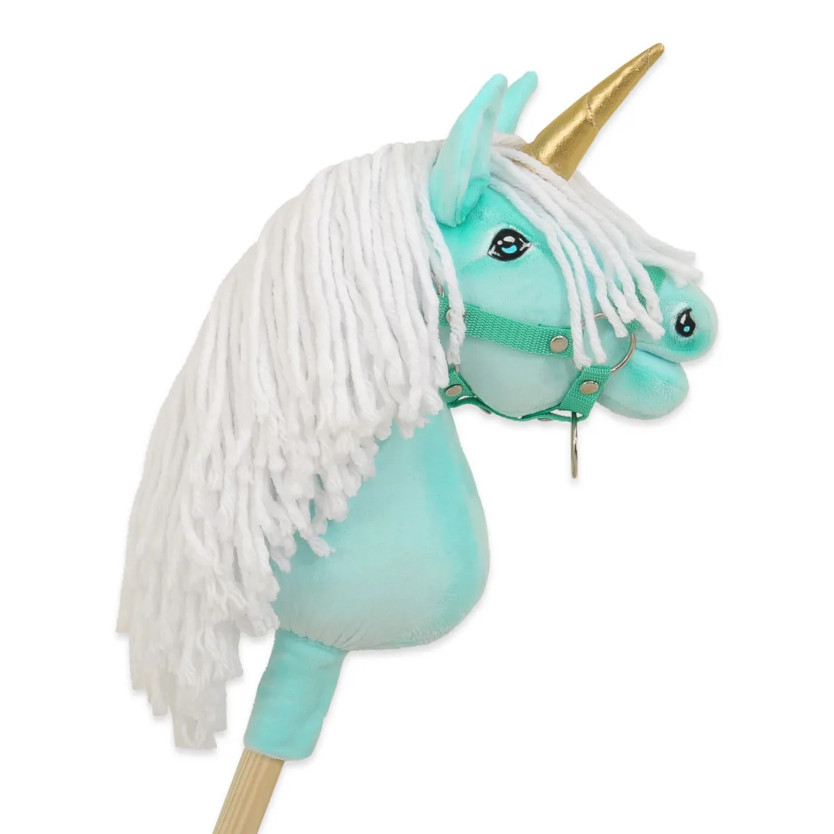 Vienaragis ant lazdos „Hobby Horse“, spalva: žalia