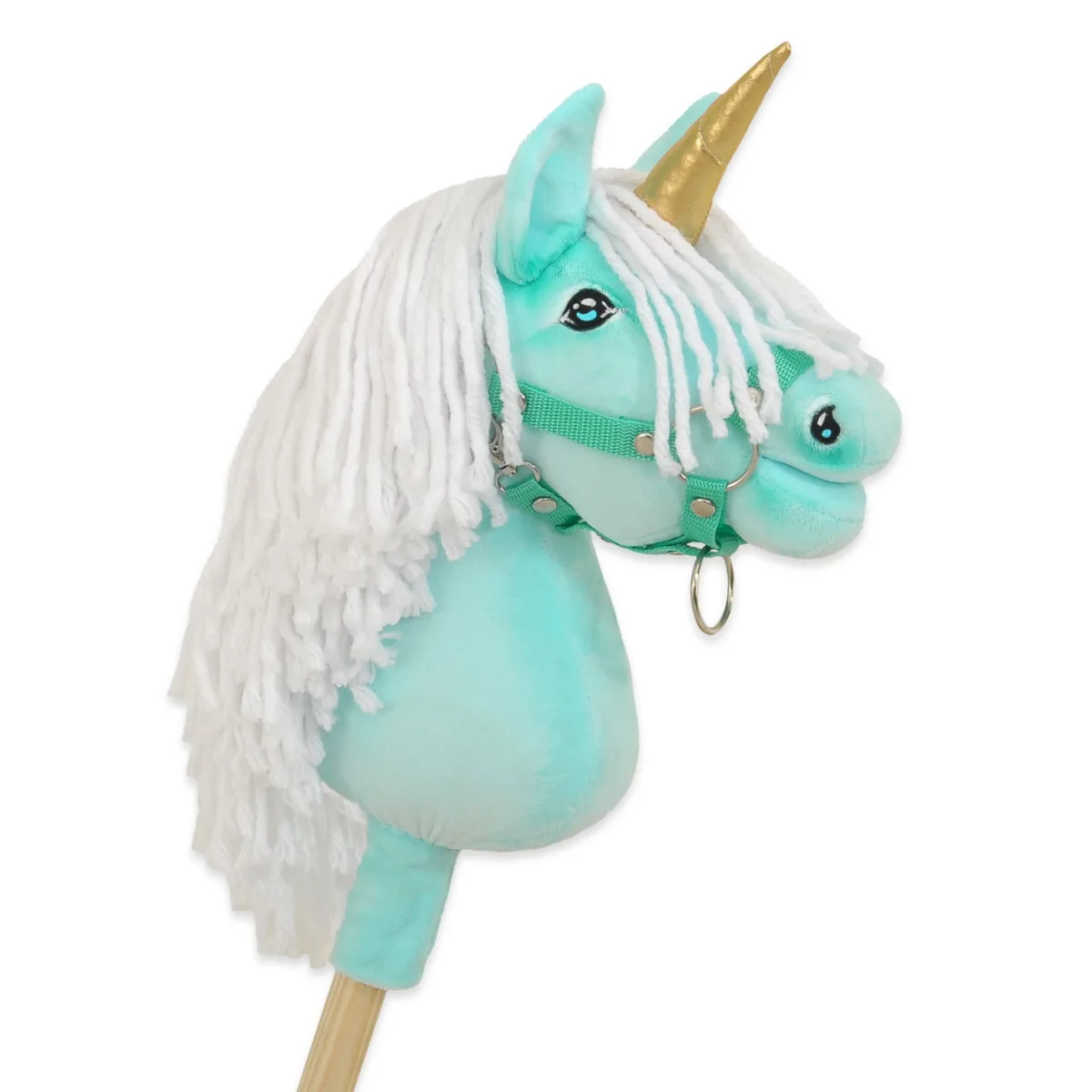 Vienaragis ant lazdos „Hobby Horse“, spalva: žalia