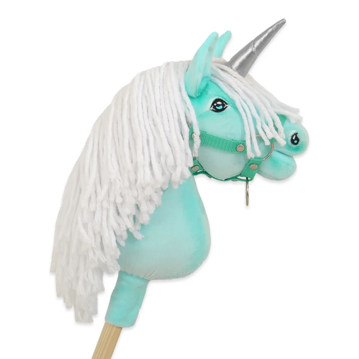 Vienaragis ant lazdos „Hobby Horse“, spalva: žalia