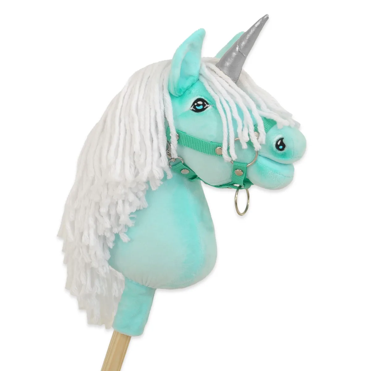 Vienaragis ant lazdos „Hobby Horse“, spalva: žalia