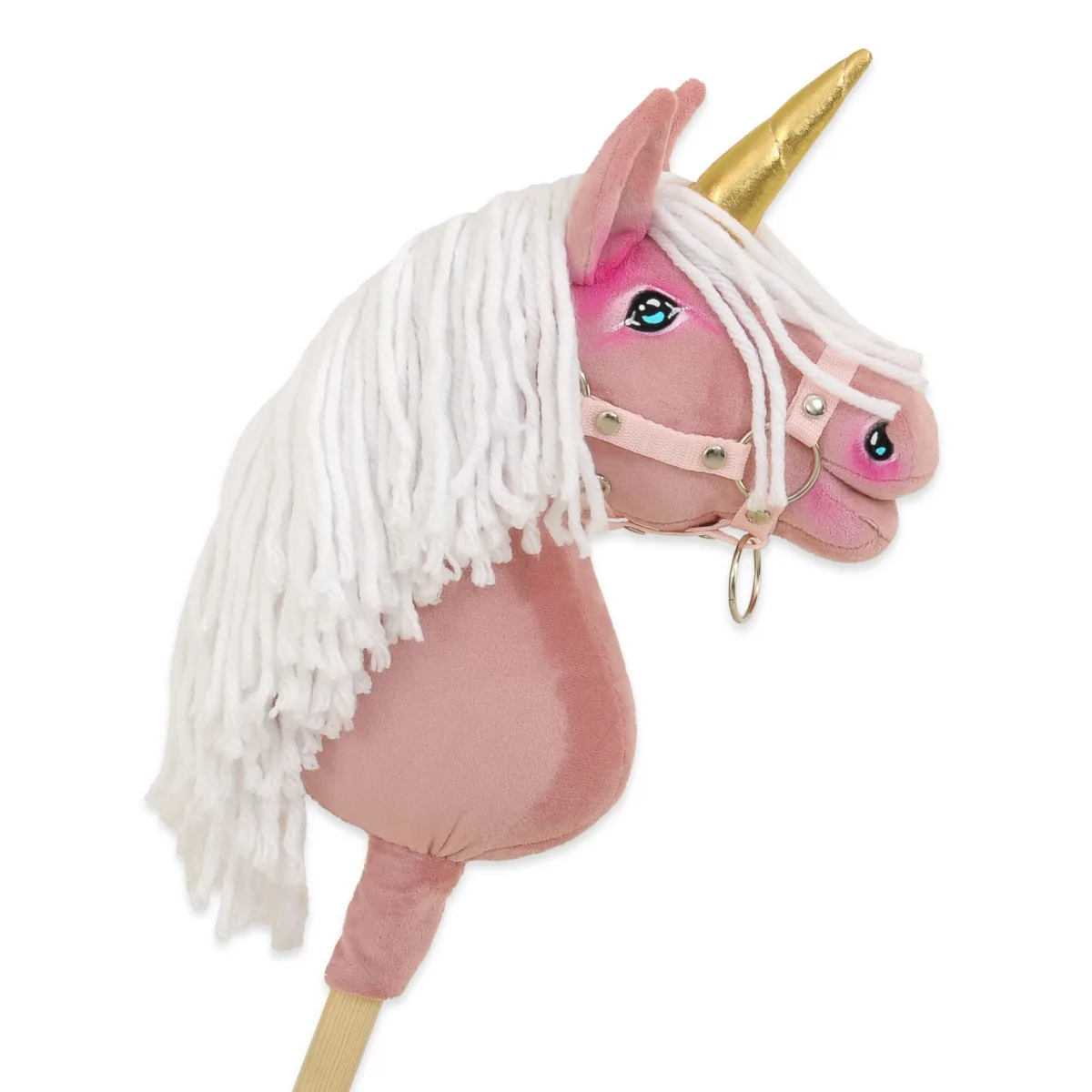 Vienaragis ant lazdos „Hobby Horse“, spalva: rožinė