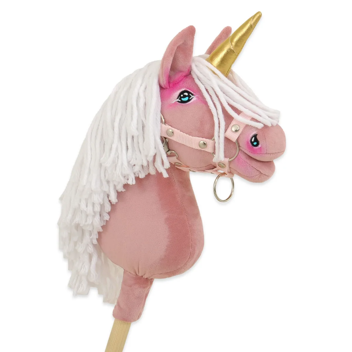 Vienaragis ant lazdos „Hobby Horse“, spalva: rožinė