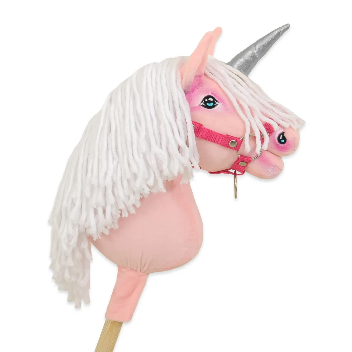 Vienaragis ant lazdos „Hobby Horse“, spalva: rožinė