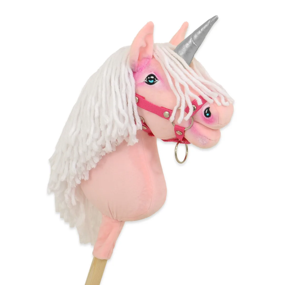 Vienaragis ant lazdos „Hobby Horse“, spalva: rožinė