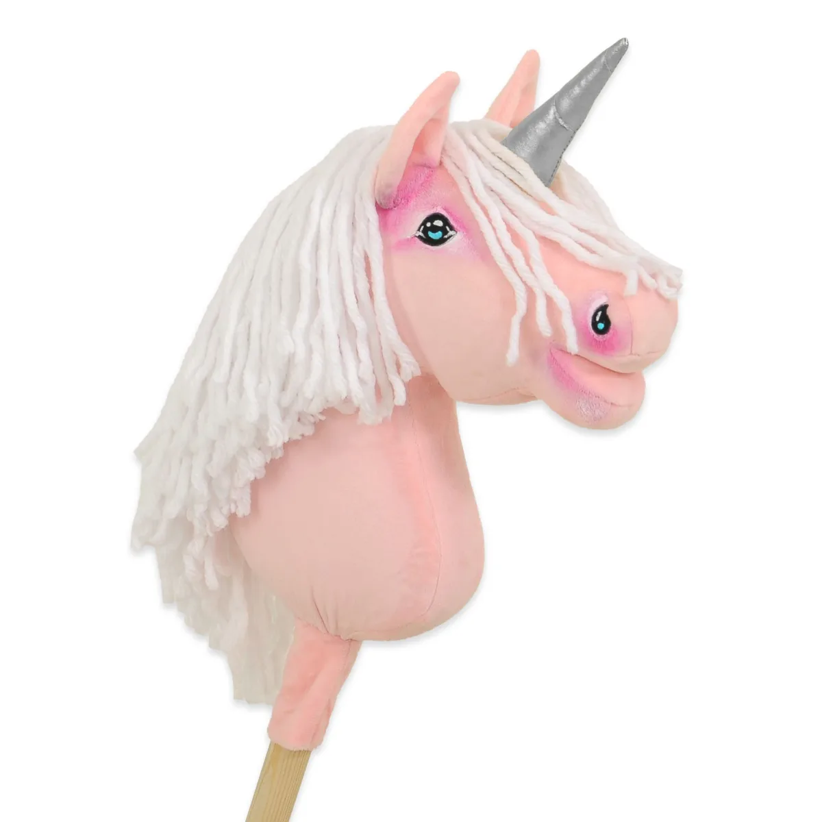 Vienaragis ant lazdos „Hobby Horse“, spalva: rožinė