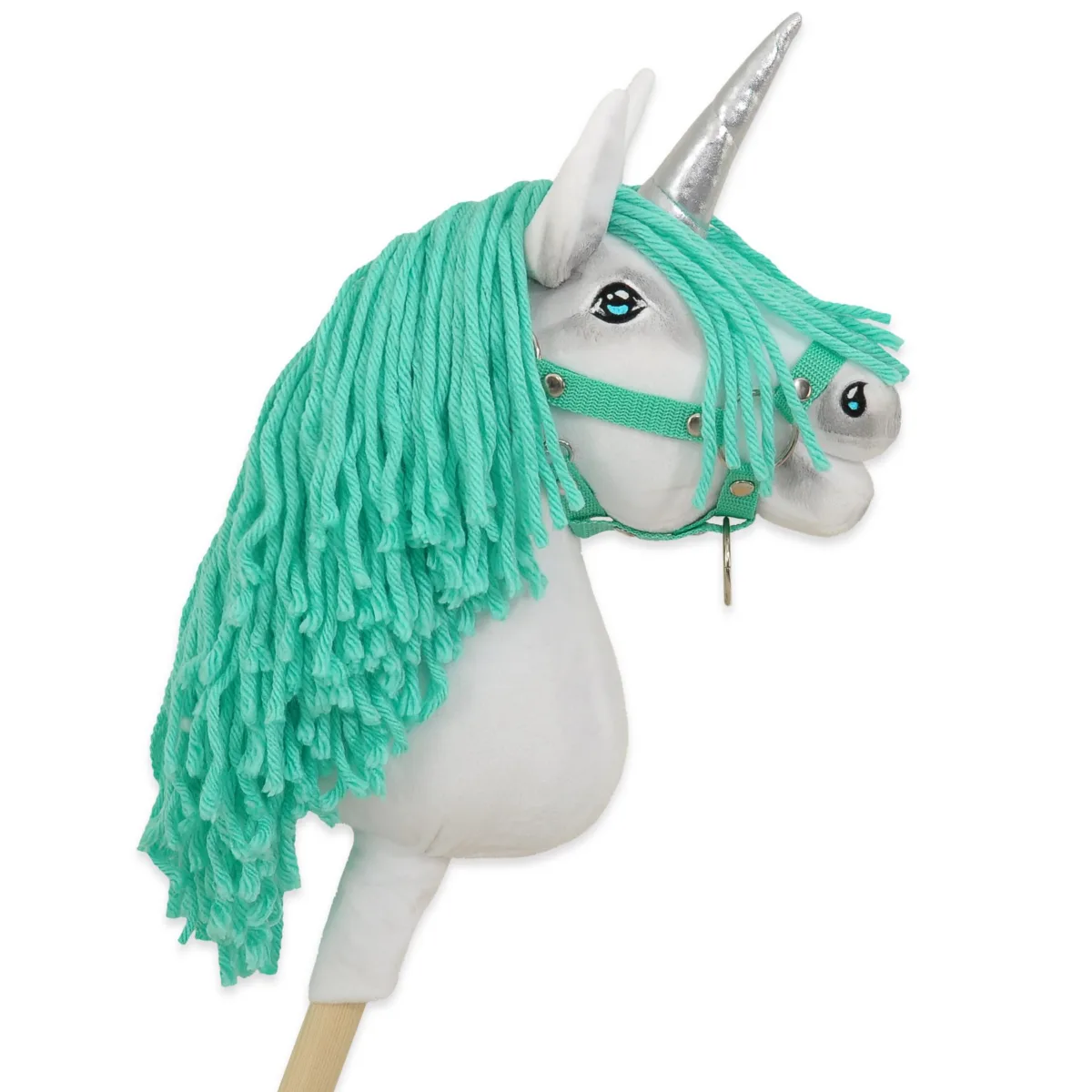 Vienaragis ant lazdos „Hobby Horse“, spalva: žalia