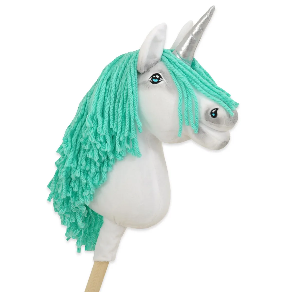 Vienaragis ant lazdos „Hobby Horse“, spalva: žalia