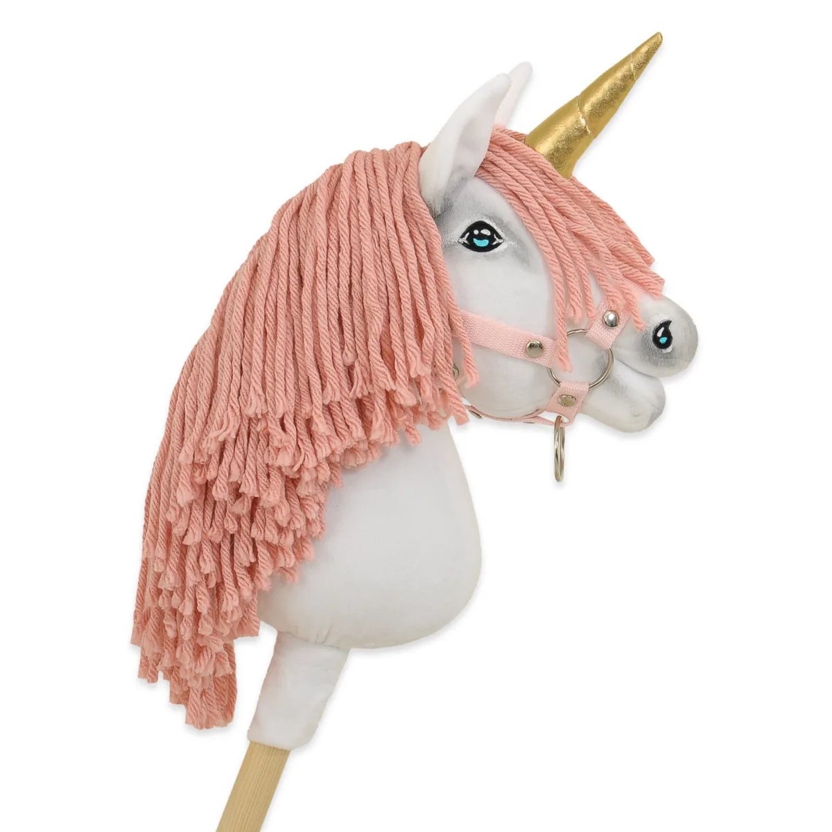 Vienaragis ant lazdos „Hobby Horse“, spalva: rožinė