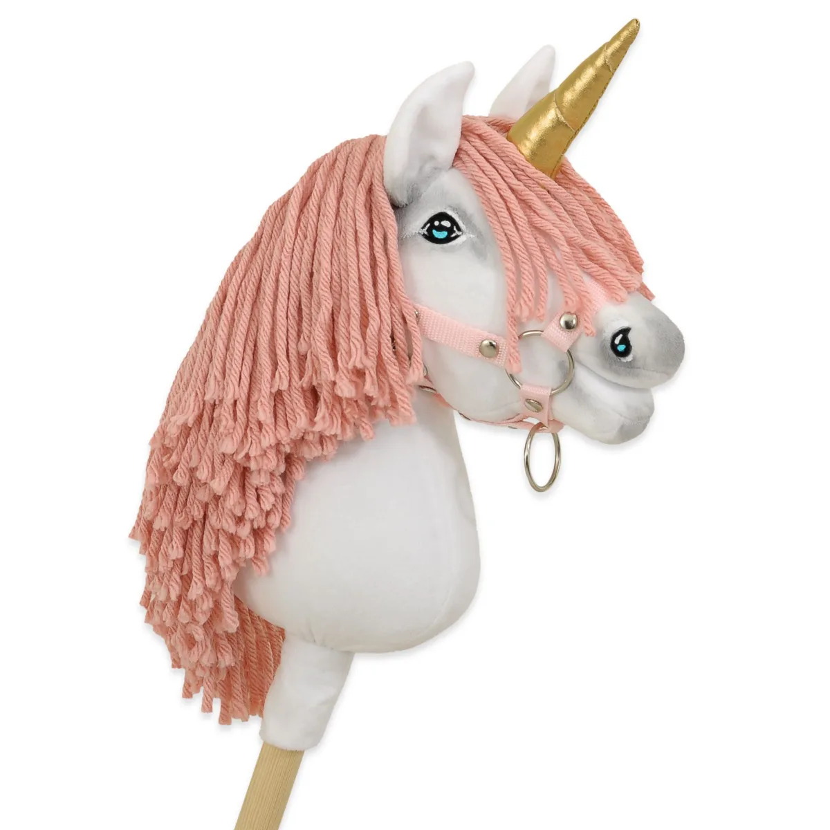 Vienaragis ant lazdos „Hobby Horse“, spalva: rožinė