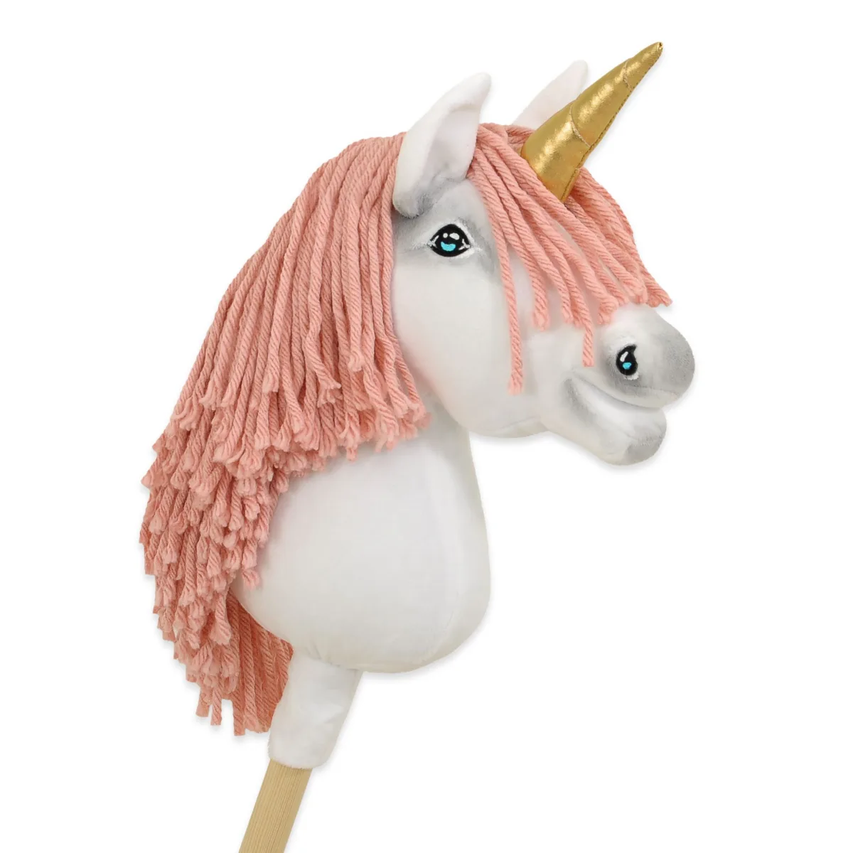 Vienaragis ant lazdos „Hobby Horse“, spalva: rožinė