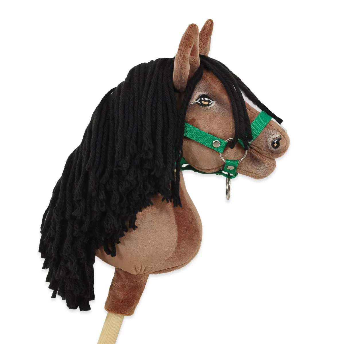Žirgas ant lazdos „Super Hobby Horse Premium“, bėras žirgas A4