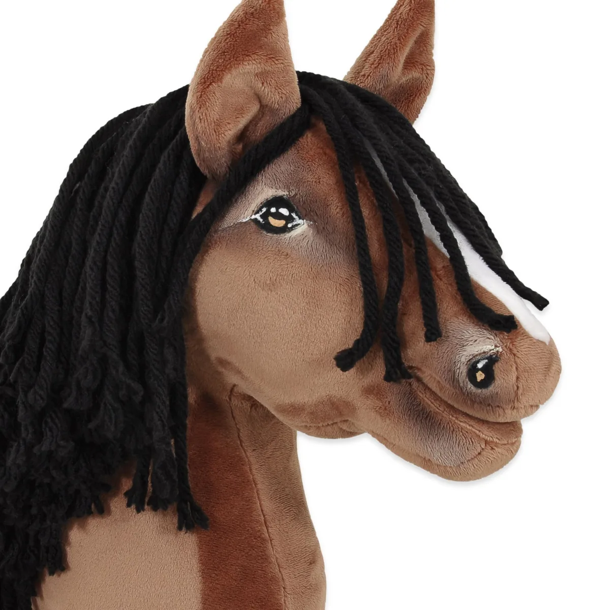 Žirgas ant lazdos „Super Hobby Horse Premium“, bėras žirgas A4