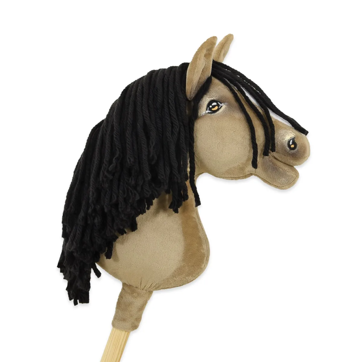 Žirgas ant lazdos „Super Hobby Horse Premium“, pelėsvas žirgas A4