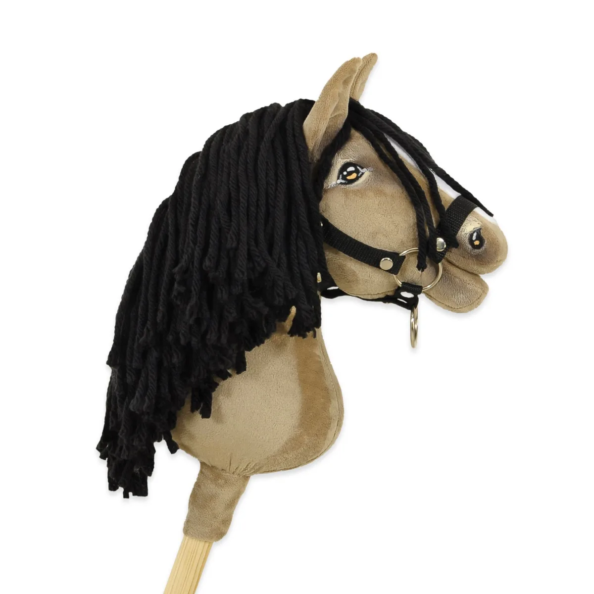 Žirgas ant lazdos „Super Hobby Horse Premium“, pelėsvas žirgas A4