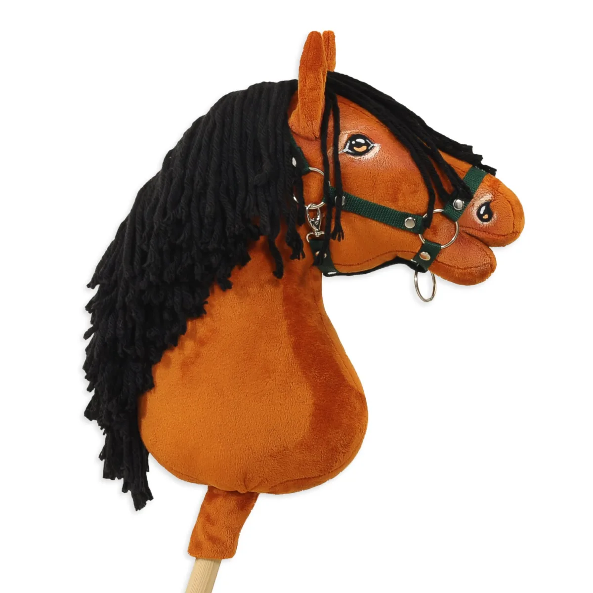 Žirgas ant lazdos „Super Hobby Horse Premium“, šviesiai bėras žirgas A3