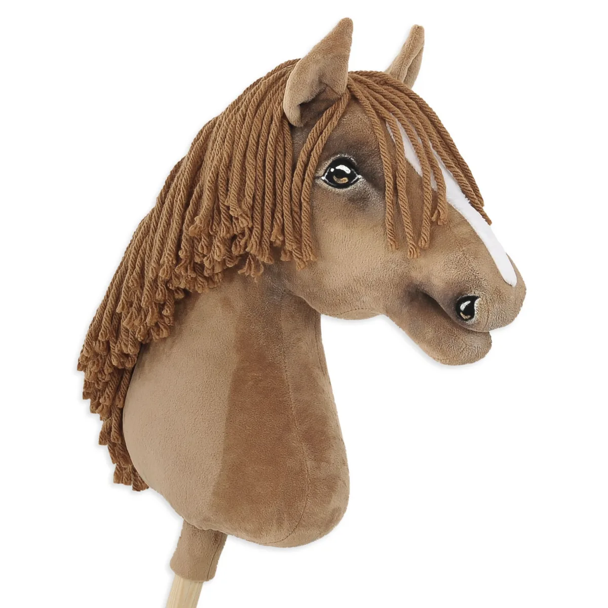 Žirgas ant lazdos „Super Hobby Horse Premium“, šviesiai sartas žirgas A3