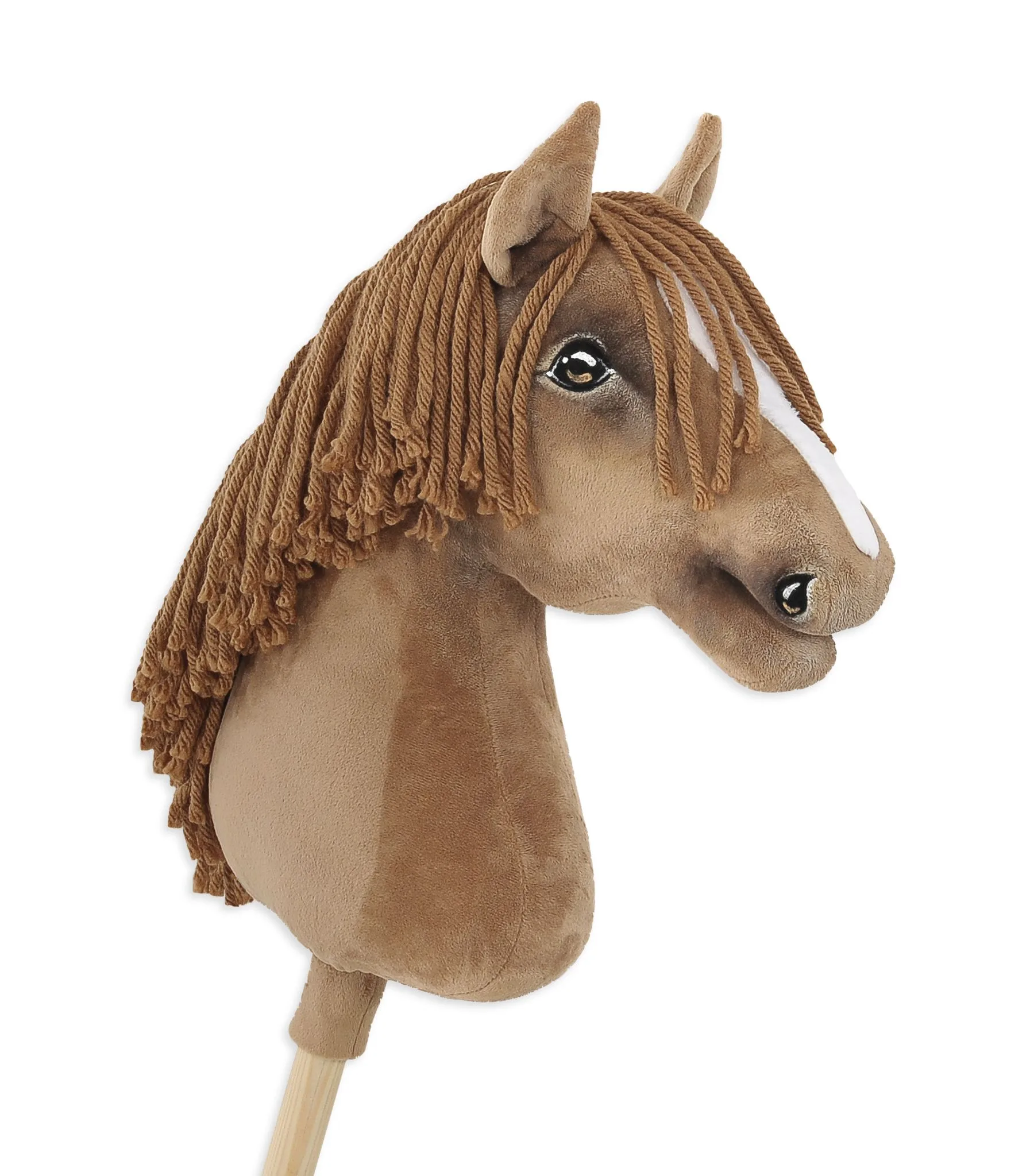 Žirgas ant lazdos „Super Hobby Horse Premium“, šviesiai sartas žirgas A3