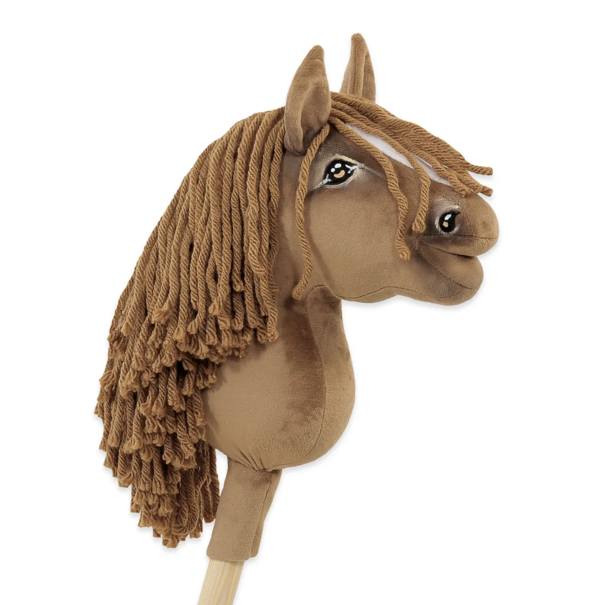 Žirgas ant lazdos „Super Hobby Horse Premium“, šviesiai sartas žirgas A5