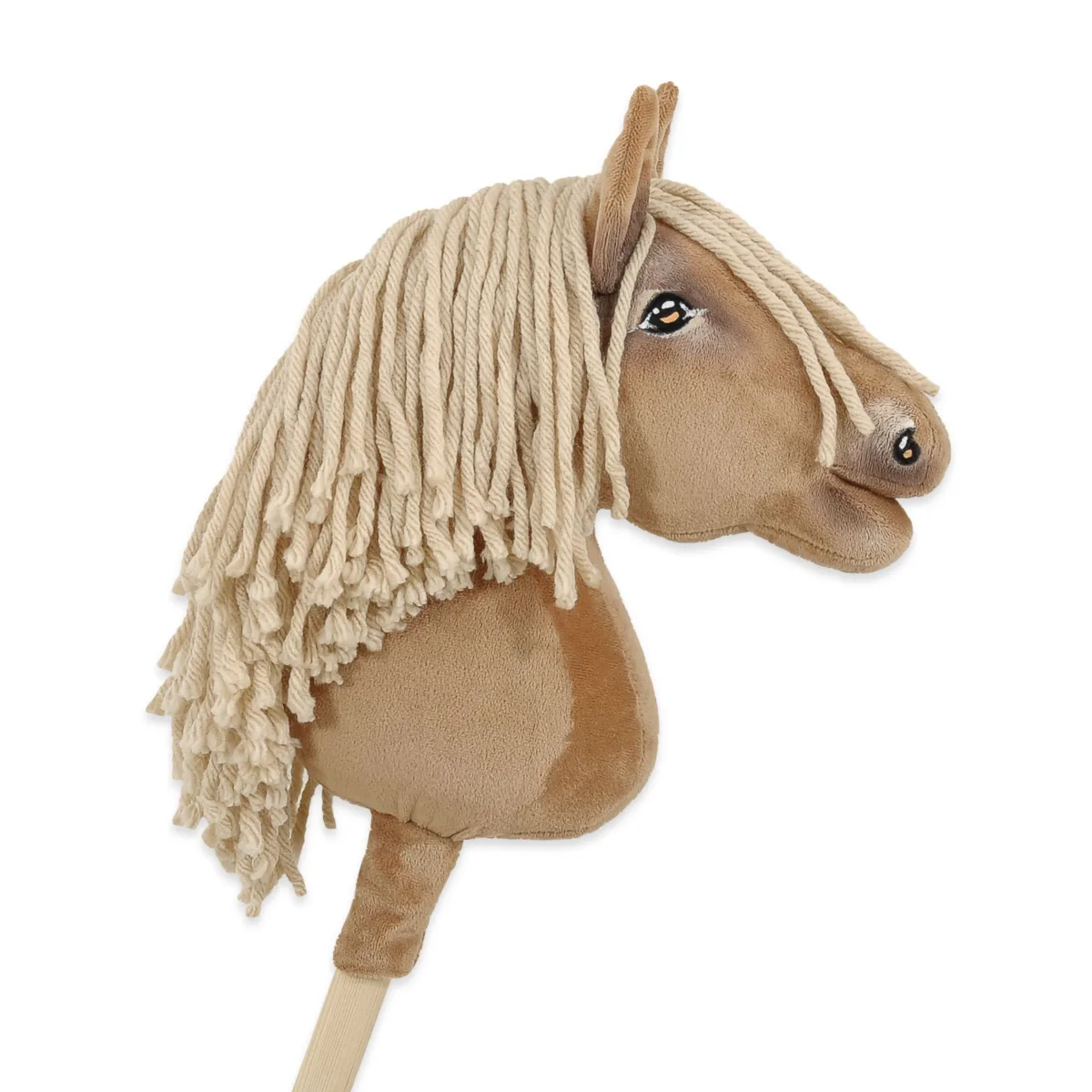 Žirgas ant lazdos „Super Hobby Horse Premium“, palomino žirgas A4