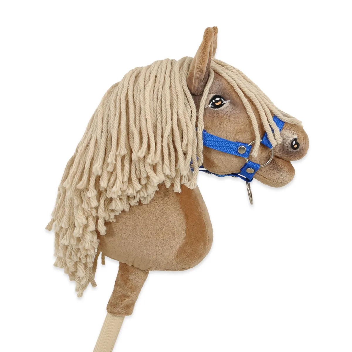 Žirgas ant lazdos „Super Hobby Horse Premium“, palomino žirgas A4