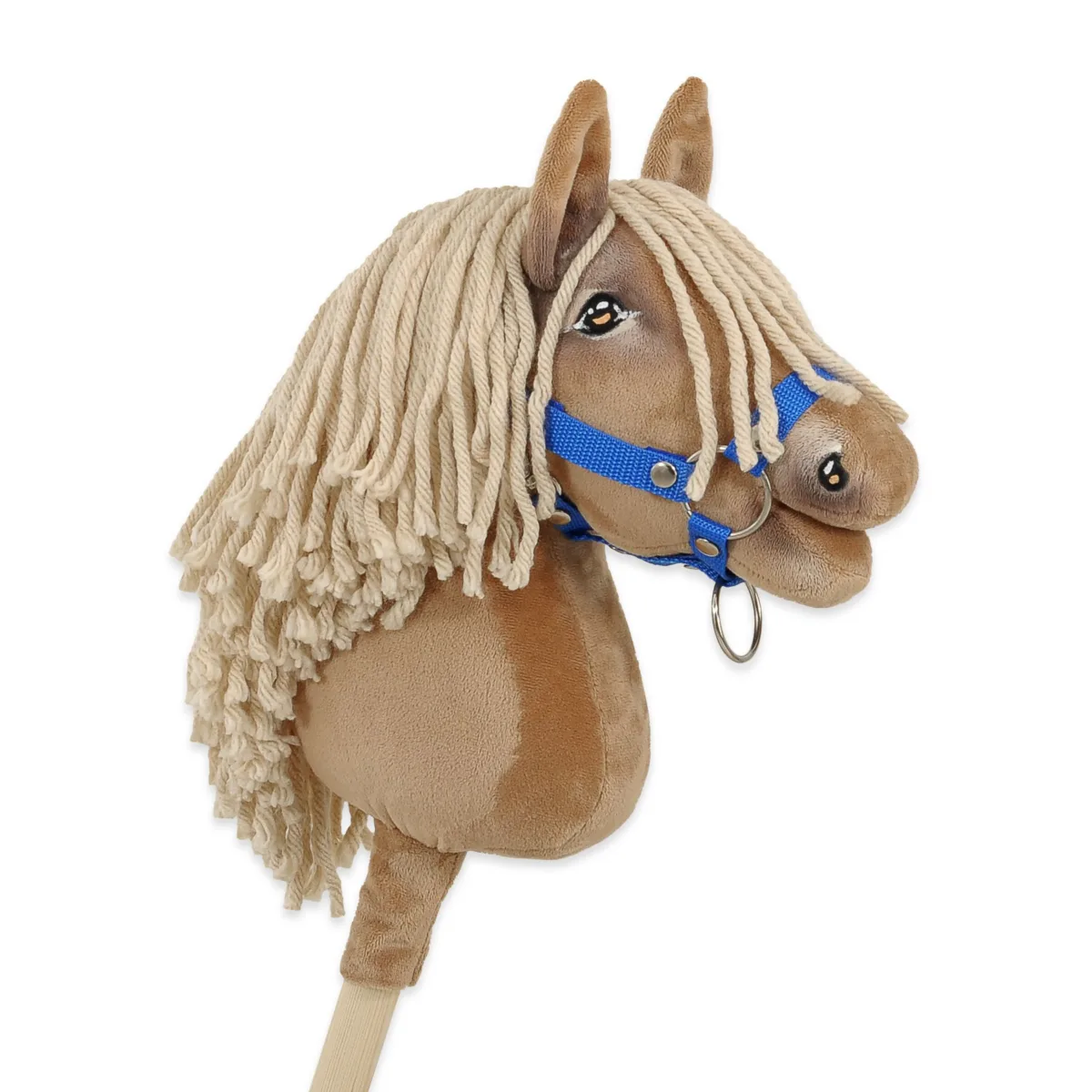 Žirgas ant lazdos „Super Hobby Horse Premium“, palomino žirgas A4
