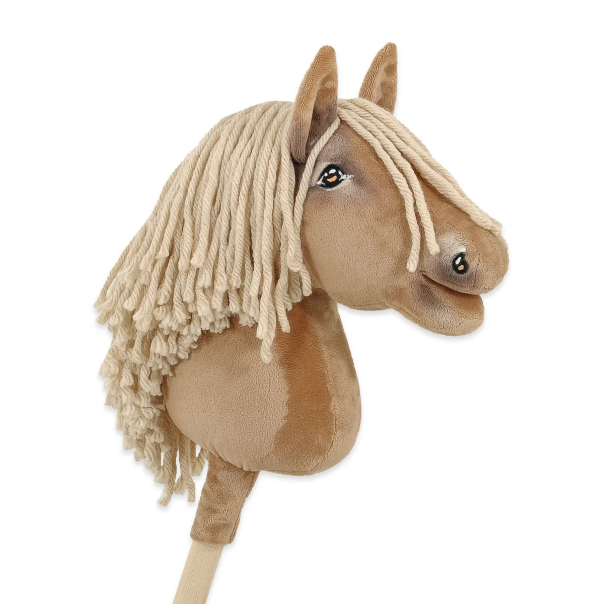 Žirgas ant lazdos „Super Hobby Horse Premium“, palomino žirgas A4