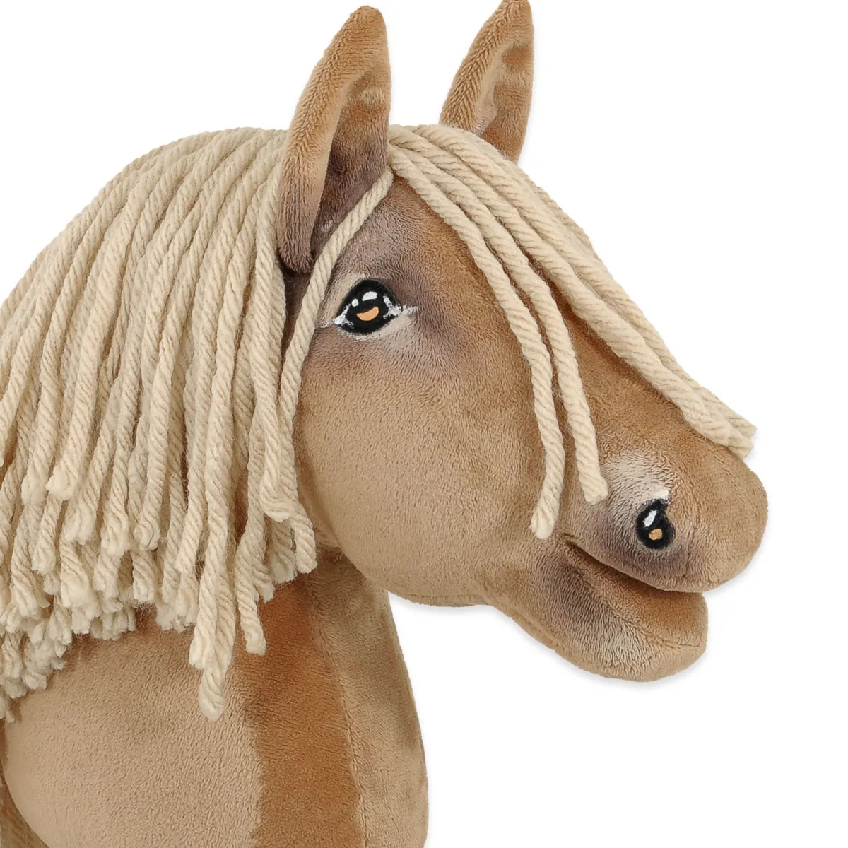 Žirgas ant lazdos „Super Hobby Horse Premium“, palomino žirgas A4