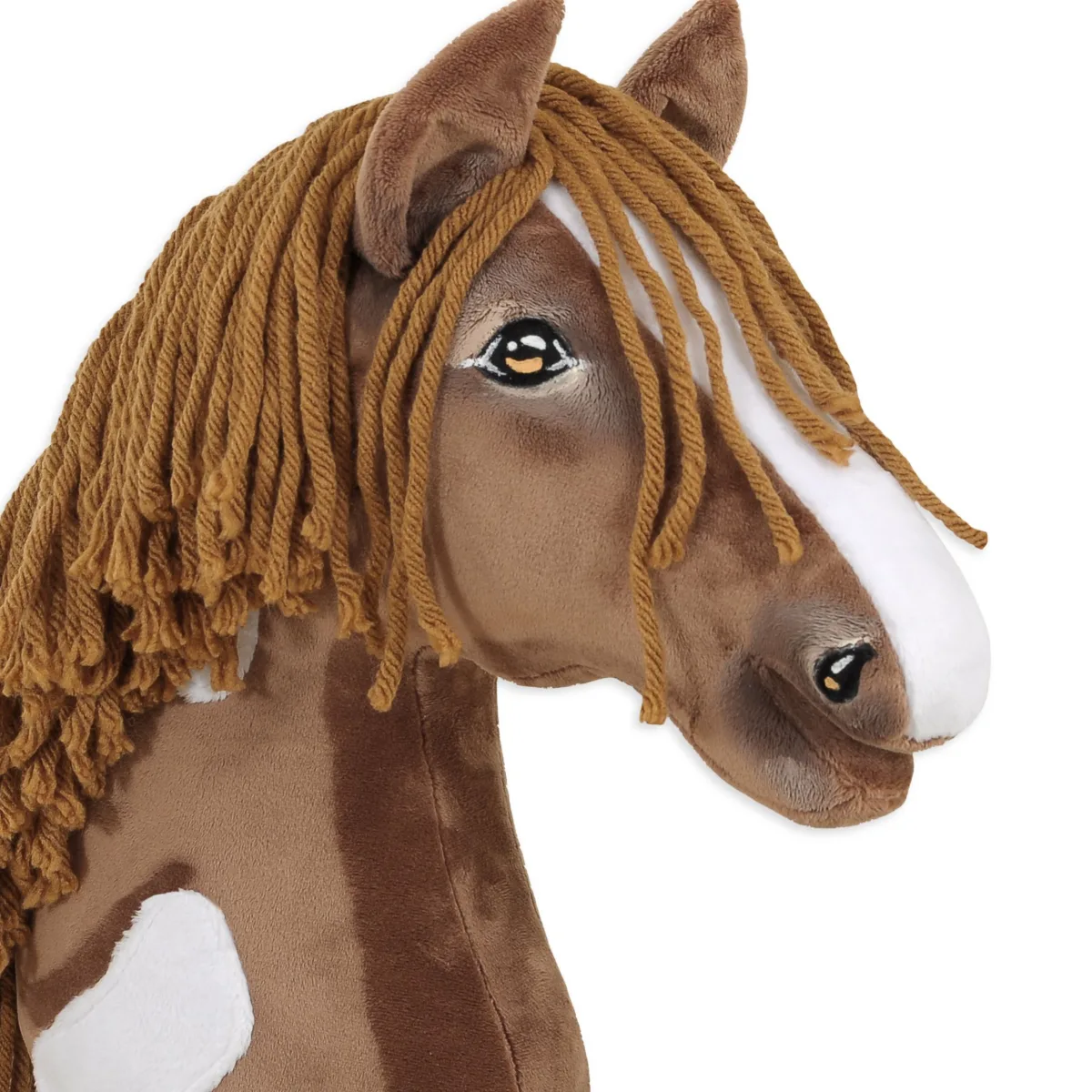 Žirgas ant lazdos „Super Hobby Horse Premium“, vakarietiško stiliaus bėras žirgas II A3
