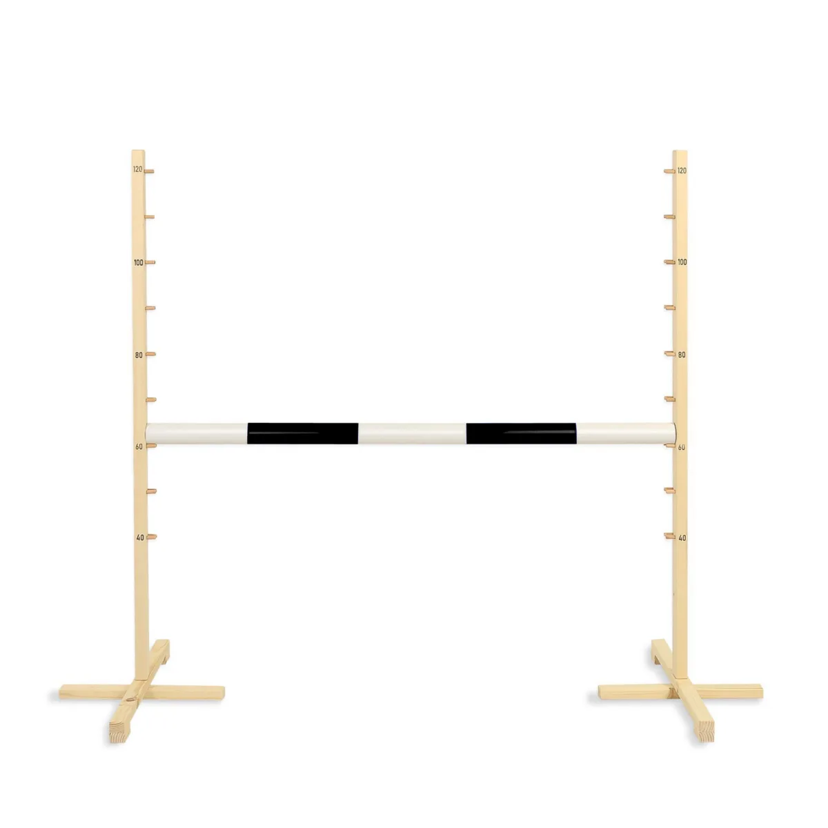 Kliūtis šuoliams „Hobby Horse“ žirgui, 120 cm, kartelė juoda