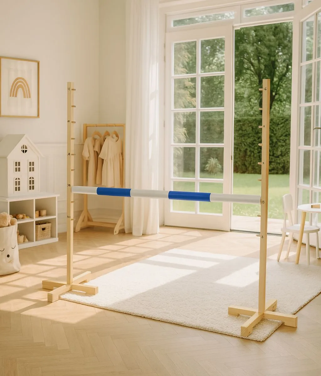 Kliūtis šuoliams „Hobby Horse“ žirgui, 120 cm, kartelė mėlyna