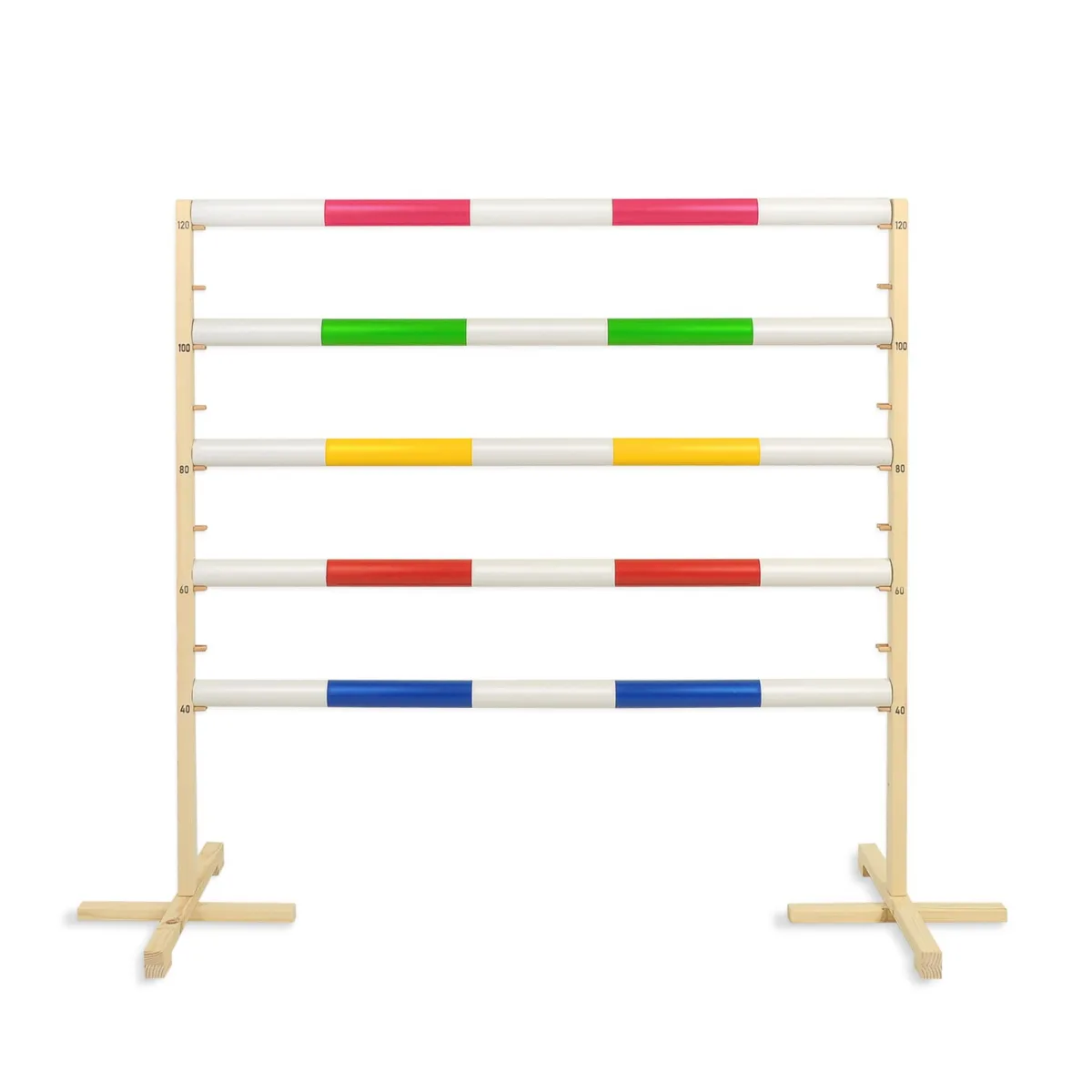 Kliūtis šuoliams „Hobby Horse“ žirgui, 120 cm, kartelė rožinė