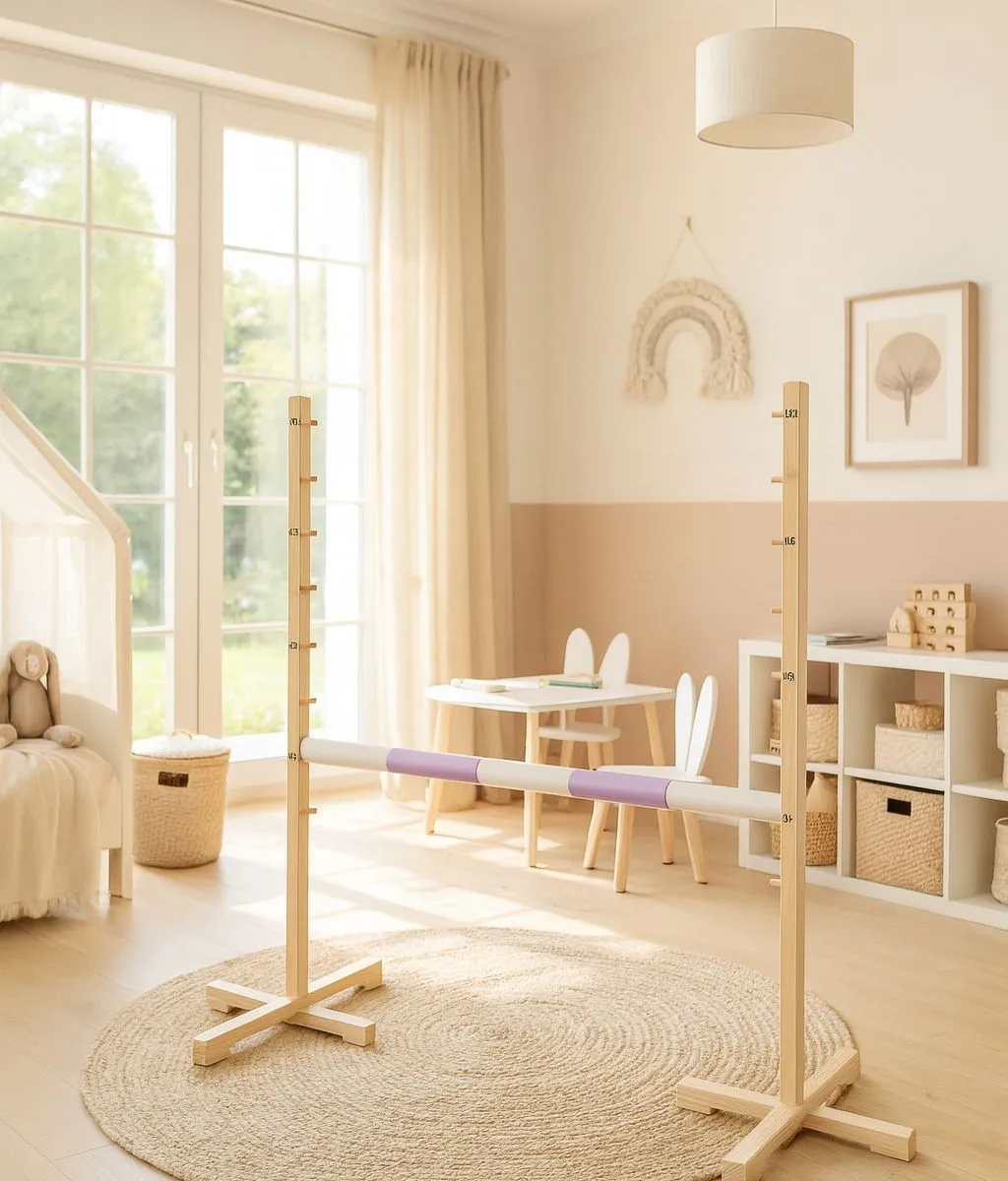 Kliūtis šuoliams „Hobby Horse“ žirgui, 120 cm, kartelė šviesiai violetinė