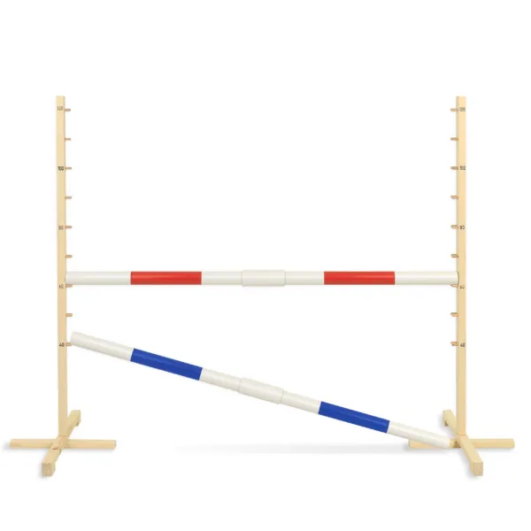 Kliūtis šuoliams „Hobby Horse“ žirgui, 160 cm, aukštis 120 cm, su dviem kartelėmis