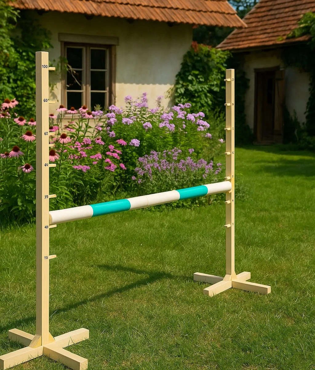 Kliūtis šuoliams „Hobby Horse“ žirgui, 160 cm, aukštis 120 cm, kartelė mėtinė