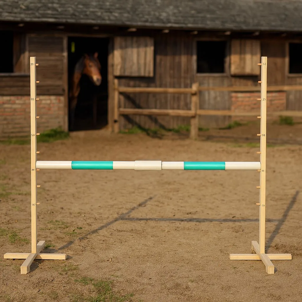 Kliūtis šuoliams „Hobby Horse“ žirgui, 160 cm, aukštis 120 cm, kartelė mėtinė