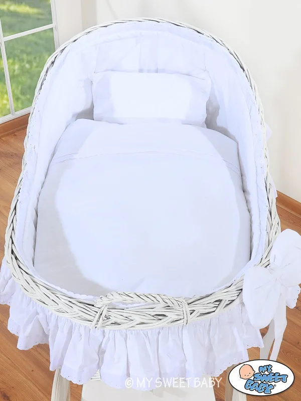 Pintas Mozės krepšelis su gaubtu „Carina“