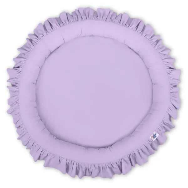 Lizdas su volanu, spalvos: violetinė ir žalia