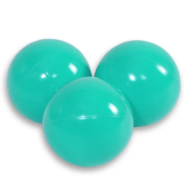 Plastikiniai kamuoliukai sausam baseinui, 50 vnt., spalva: mėlyna